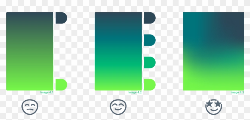 Gradient Fixing Hues - Green Gradient Palette Clipart