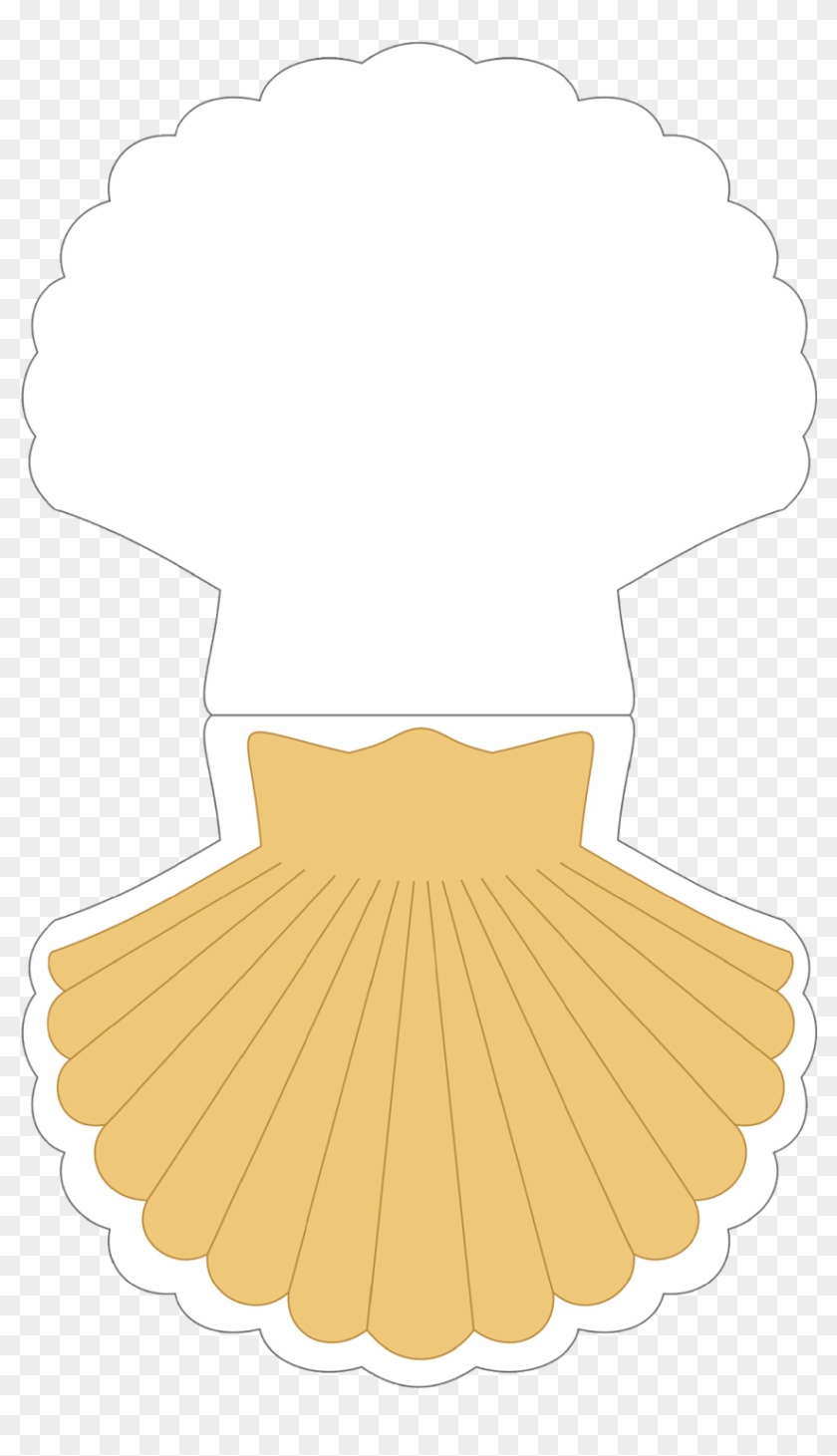 Concha Pequena Sereia Png - Convite Em Forma De Concha Clipart