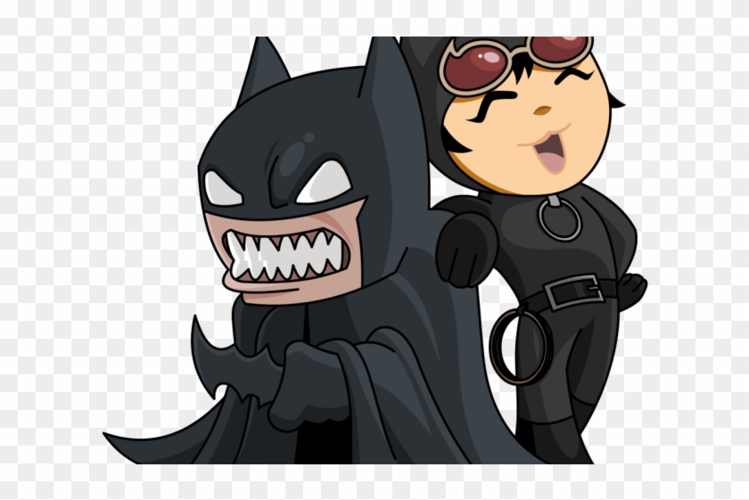 Catwoman Clipart Logo - Batman And Catwoman Animated - Png Download