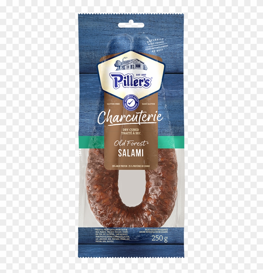 Piller's Charcuterie Old Forest Salami 250g - Piller's Clipart