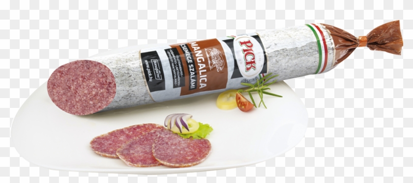 Pick Original Hungarian Mangalica Salami 800g - Csemege Szalámi Clipart #5540096