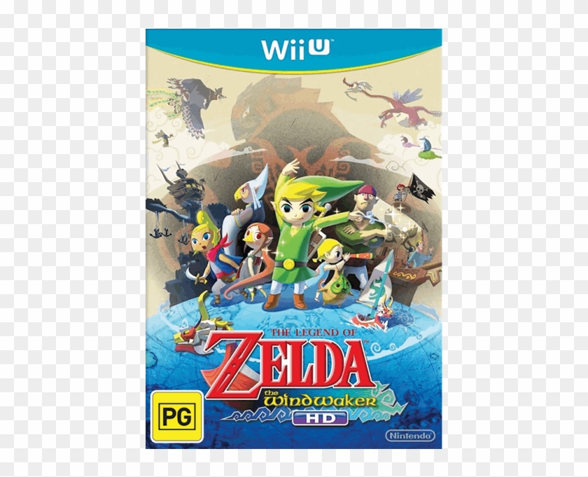 The Legend Of Zelda - Zelda The Wind Waker Poster Clipart #5540219