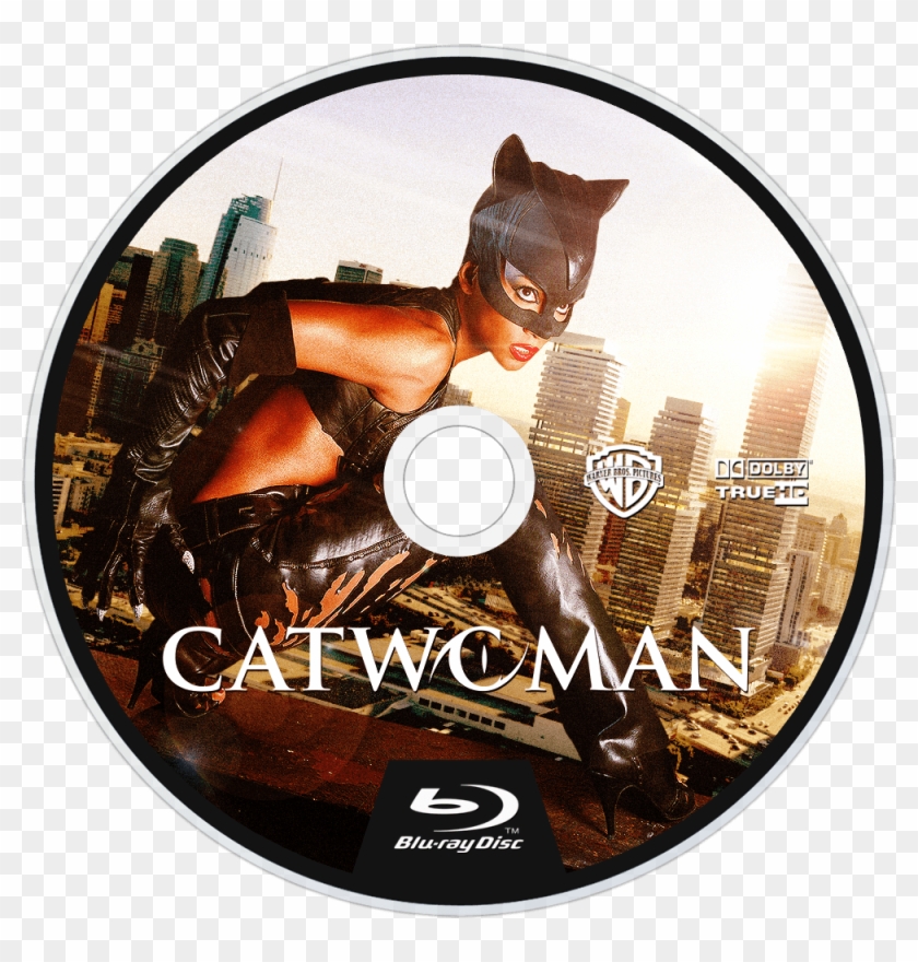 Catwoman Bluray Disc Image - Blu-ray Disc Clipart #5540225