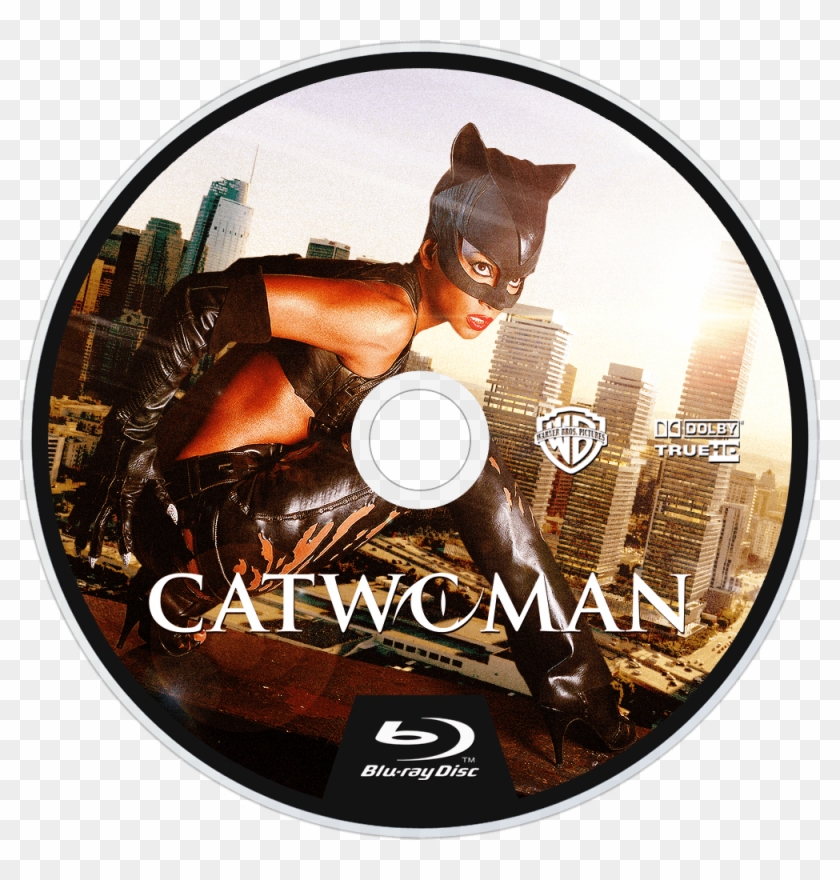 Catwoman Bluray Disc Image - Blu-ray Disc Clipart