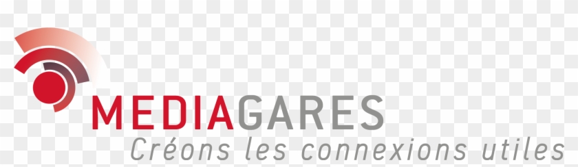 Mediagares Logo-signature Fond Blanc - Carmine Clipart