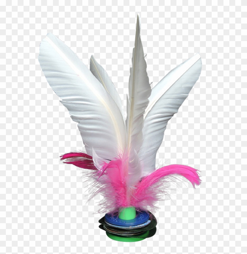 Large Goose Shuttlecock Game Shuttlecock Chicken Feather - Net Sports Clipart