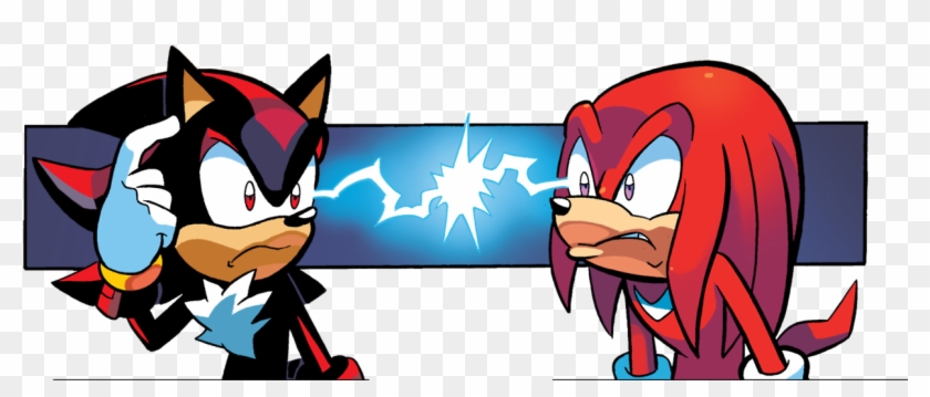 Knuckles The Echidna Shadow The Hedgehog Angry Archie - You Done Goofed Sonic Clipart #5541279