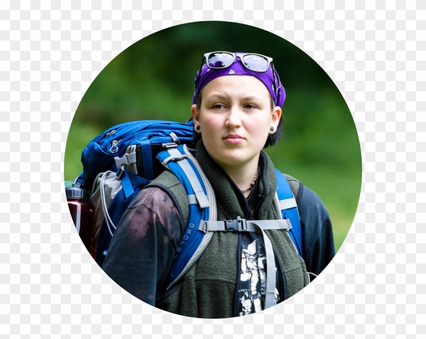 Solocrossing - Backpacking Clipart #5541343