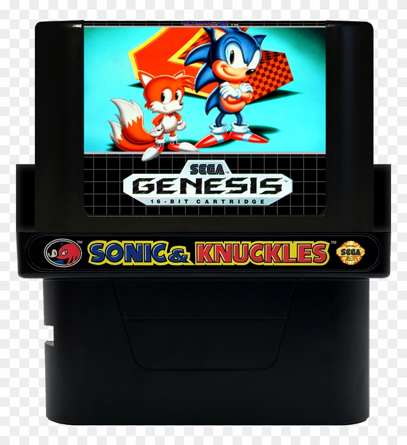 Knuckles The Echidna In Sonic The Hedgehog - Sega Genesis Sonic The Hedgehog 2 Clipart #5541565