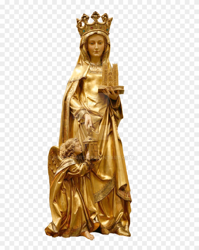 Gold Statue Png - Golden Statue Transparent Png Clipart