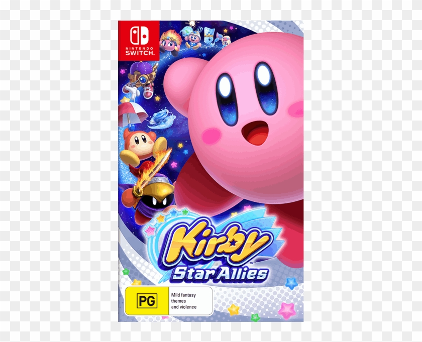 Kirby Star Allies Nintendo Switch Clipart