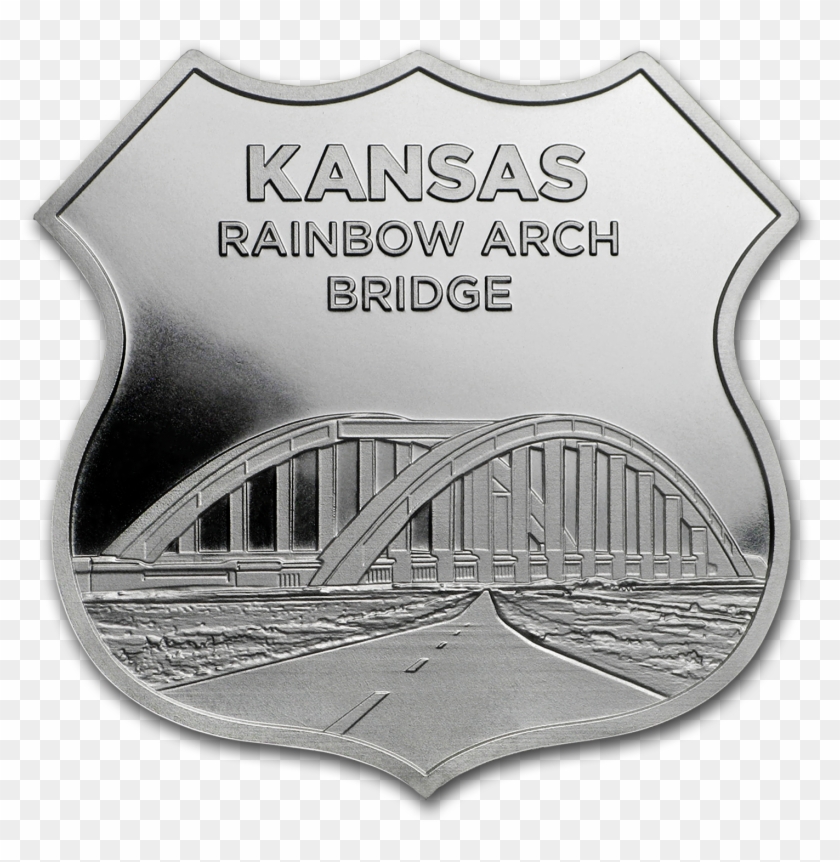 Buy 1 Oz Silver - Rainbow Bridge Clipart #5541878