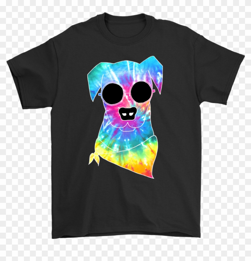 Men's Psychedelic Hippie Dog T-shirt - United States Of America You Mean Texas Clipart #5541960