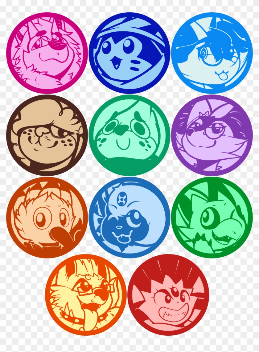 Kirby Star Allies Ych Pack - Circle Clipart