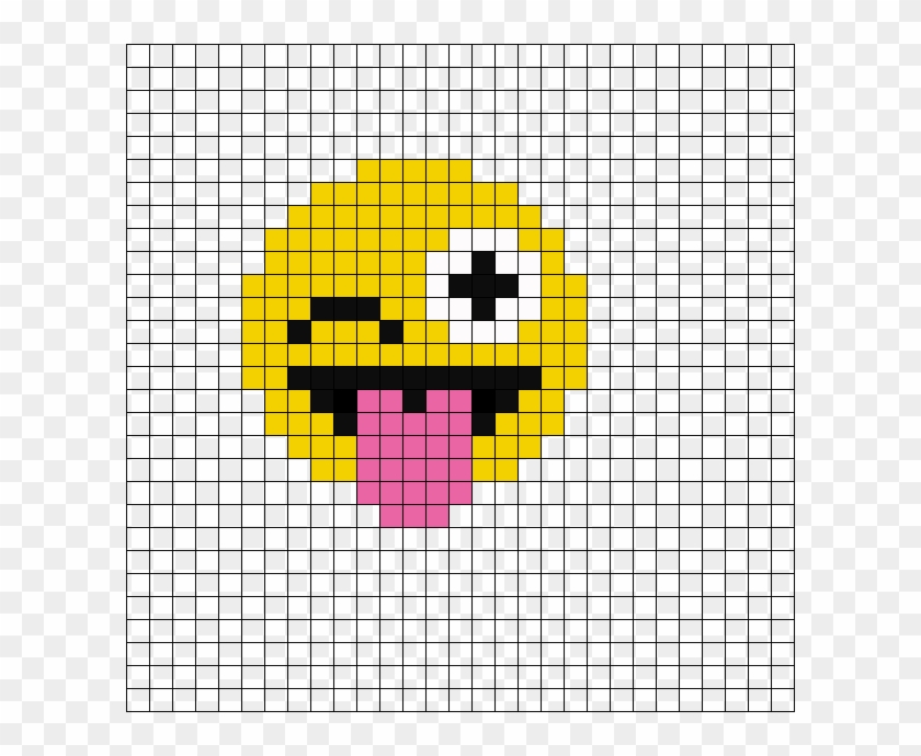 Pixels Drawing Emoji - Pixel Art Emoji Clipart