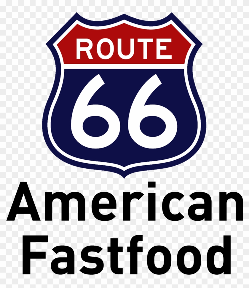 Route 66 American Fastfood - Route 66 Clipart #5542107
