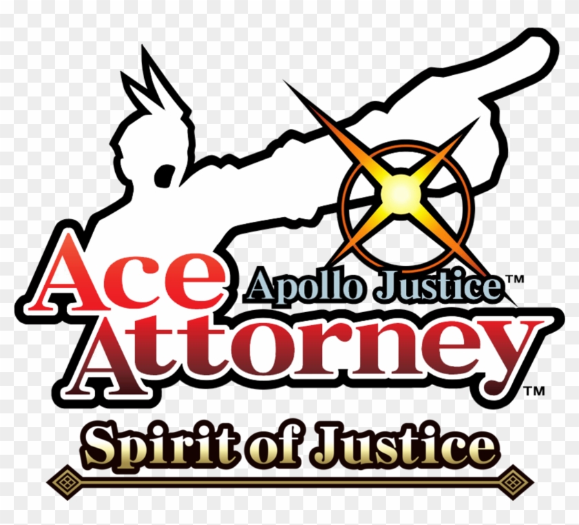 After Finishing Spirit Of Justice, This Seems To Be - Apollo Justice Ace Attorney Logo Clipart #5542191