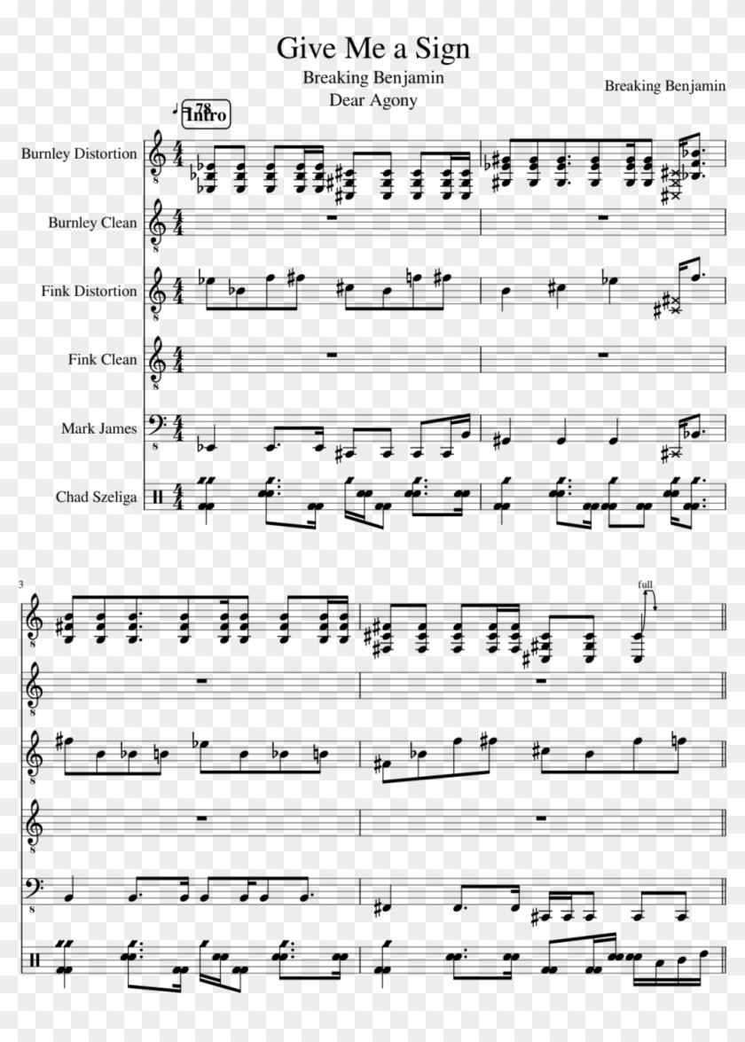 Give Me A Sign Slide, Image - Copycat Billie Eilish Piano Clipart