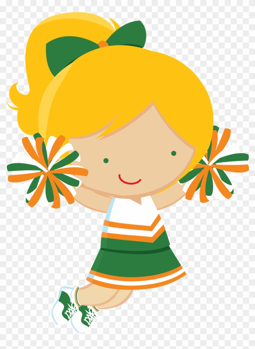 Lider Torcida - Minus - Cheerleader Clipart Green - Png Download