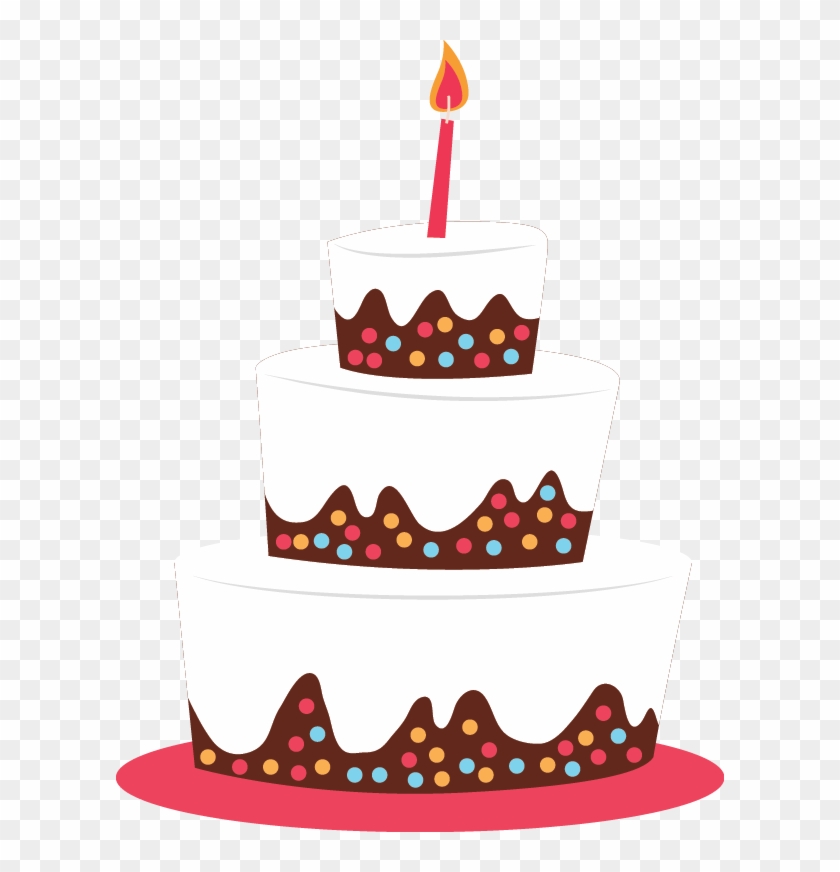 Birthday Cake - Birthday Party Clipart #5542884