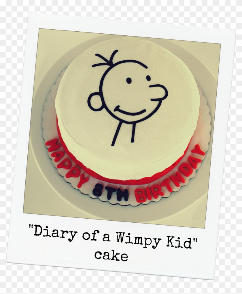Diary Of A Wimpy Kid Cake - Diary Of A Wimpy Kid Cake Diy Clipart
