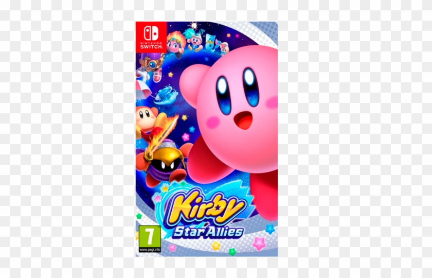 Juego Switch Kirby Star Allies - Kirby All Star Allies Clipart #5543687