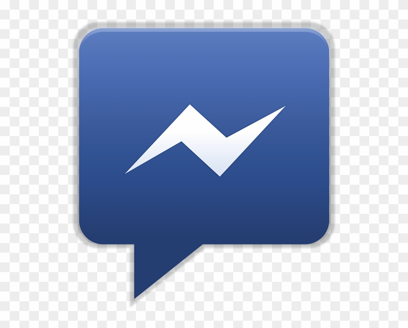 New Facebook Logo/icon April 2013 On Behance - Fb Message Logo Png Clipart