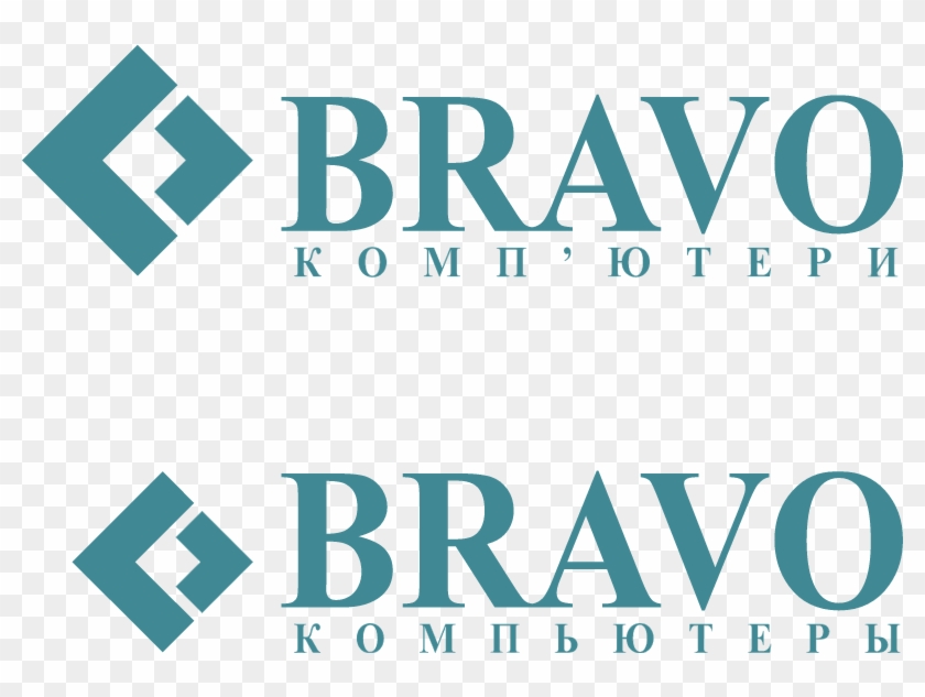 Bravo Computers Logo Vector - Graphic Design Clipart #5544406