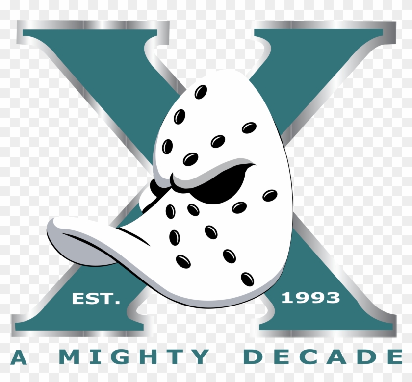 Anaheim Mighty Ducks Logo Png Transparent - Mighty Ducks Teal Logo Clipart #5544657