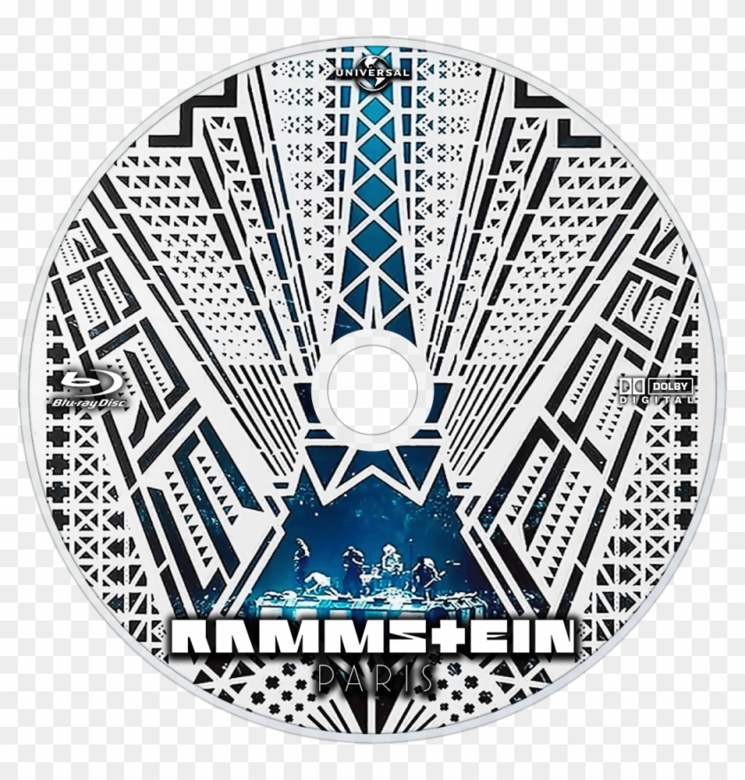 Paris Bluray Disc Image - Rammstein Paris Dvd Cover Clipart