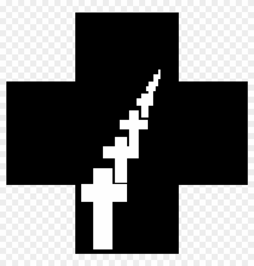 File - Oesk Logo - Svg - Schwarzes Kreuz Clipart