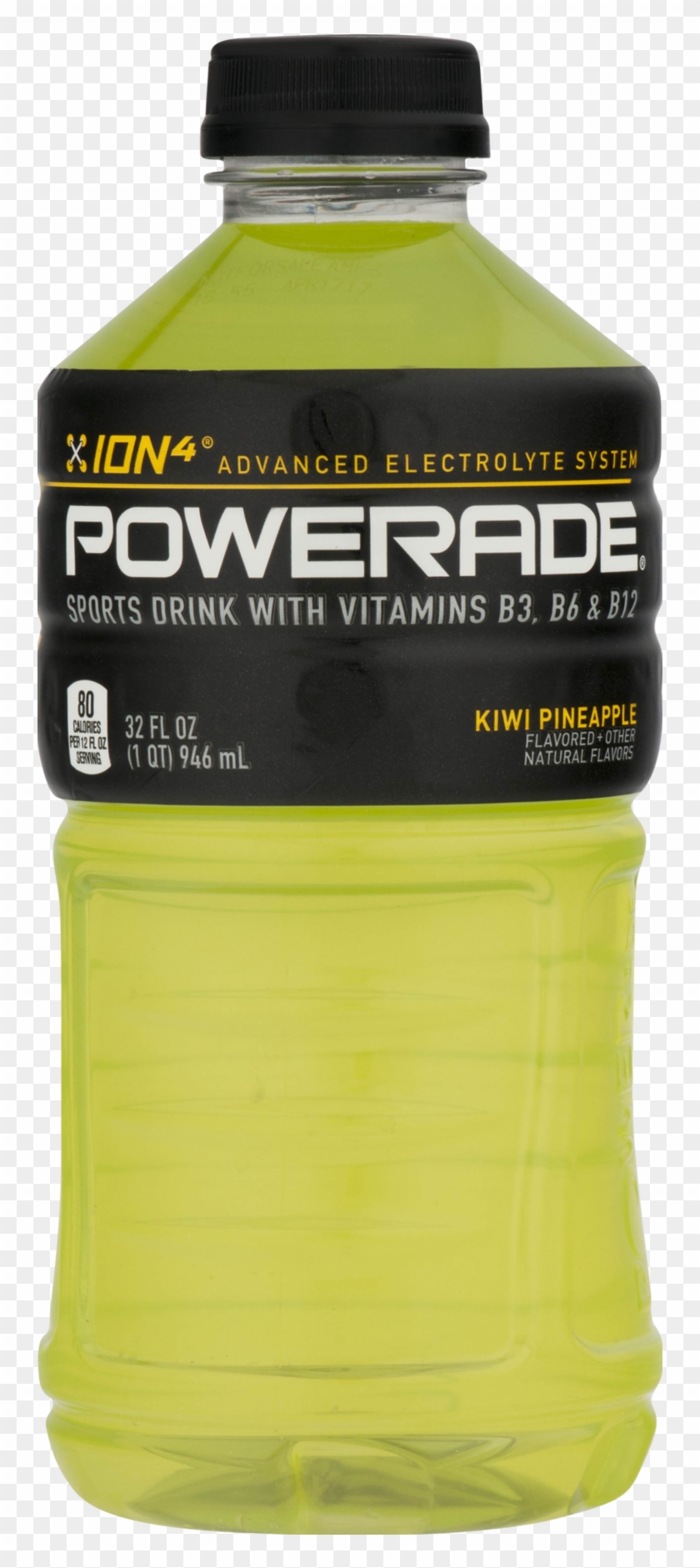 Powerade Ion4 Kiwi Pineapple Sports Drink, 32 Fl Clipart