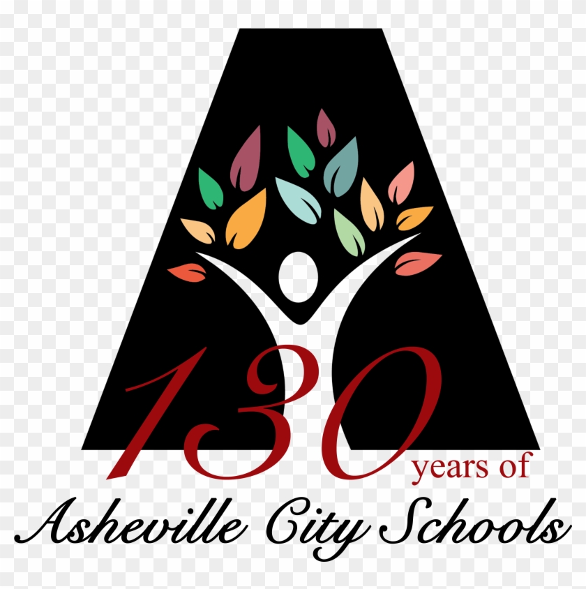 130 Years Of Acs Logo - Asheville City Schools Logo Clipart #5545518