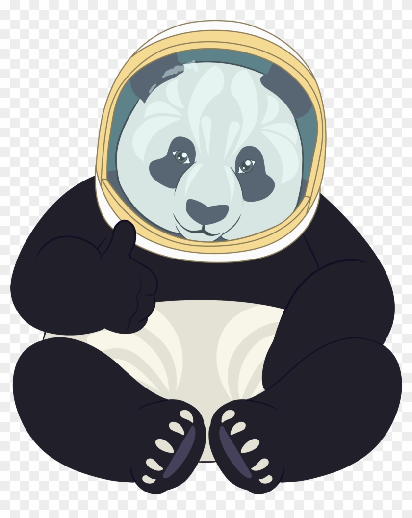 Panda Logo Png - Cartoon Clipart