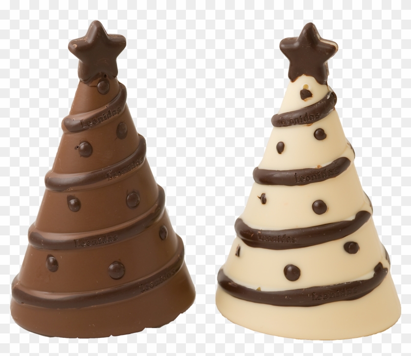 Leonidas Chocolate Christmas Trees Available At Www - Royal Icing Clipart #5545973