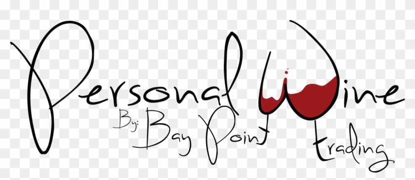 Personal Wine Logo - Calligraphy Clipart
