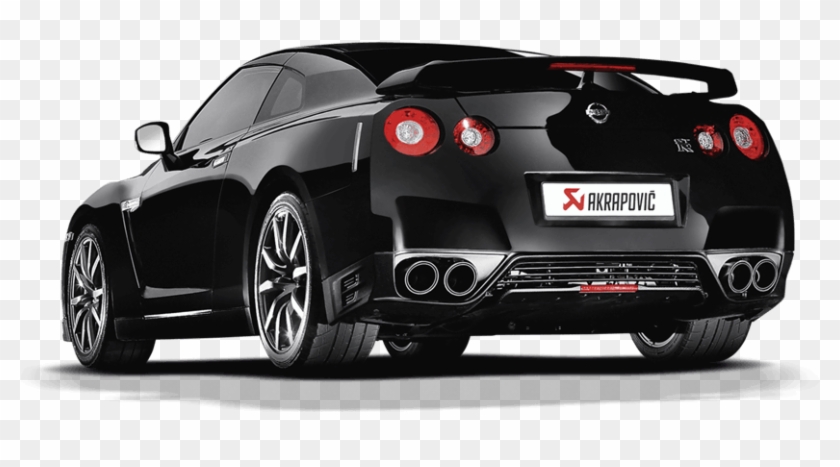 Akrapovic Slip On Line Exhaust 08 18 Nissan Gtr (m - Nissan Gt-r Clipart