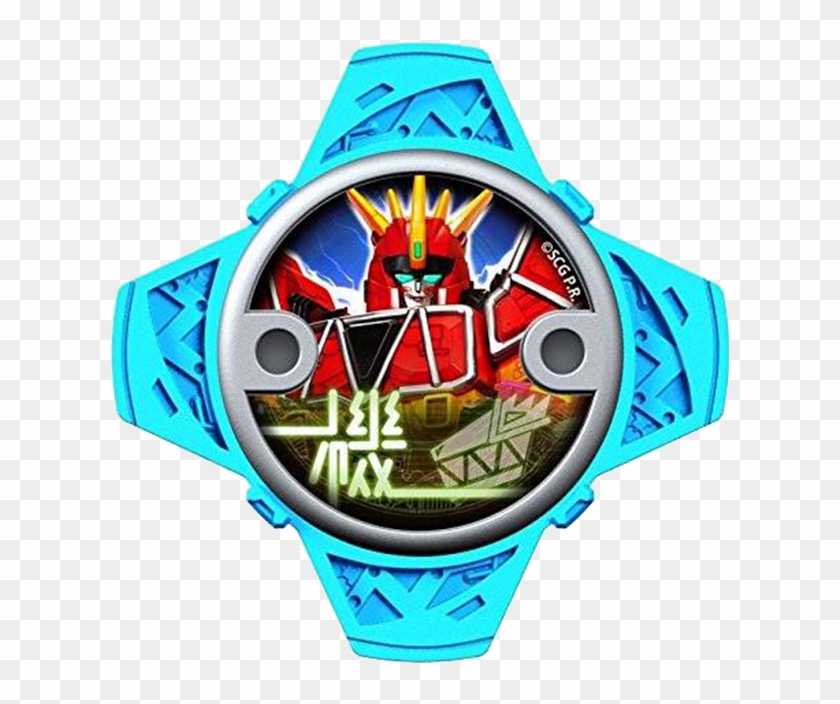 Dino Charge Megazord Ninja Power Star - Analog Watch Clipart #5546862