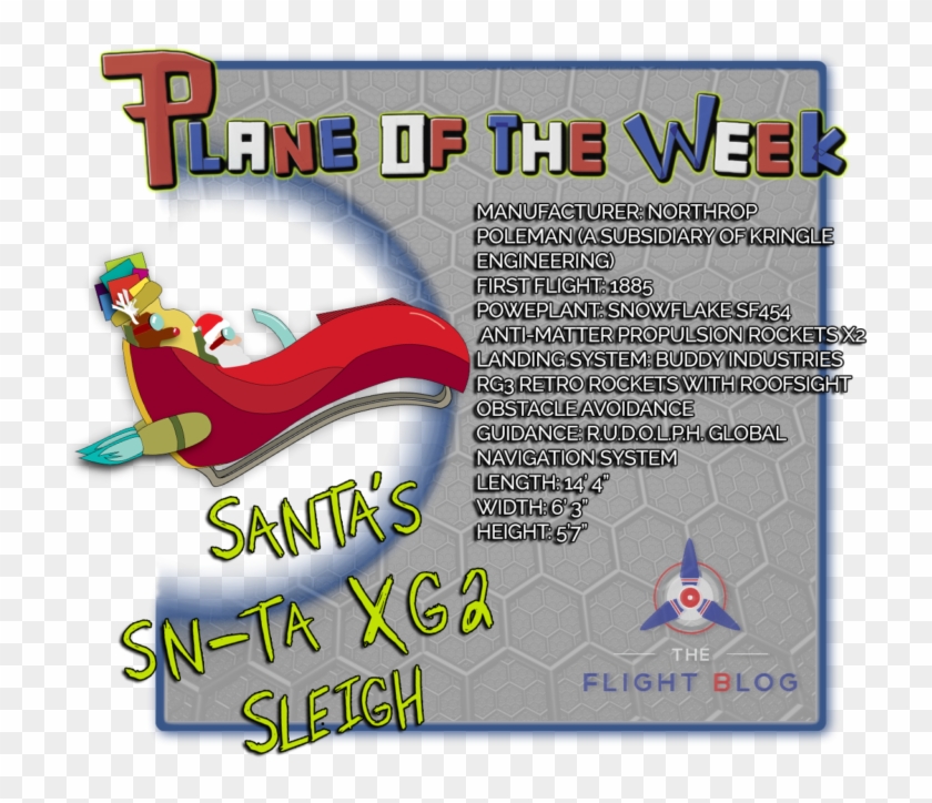 Plane Of The Week - Graphic Design Clipart #5546962