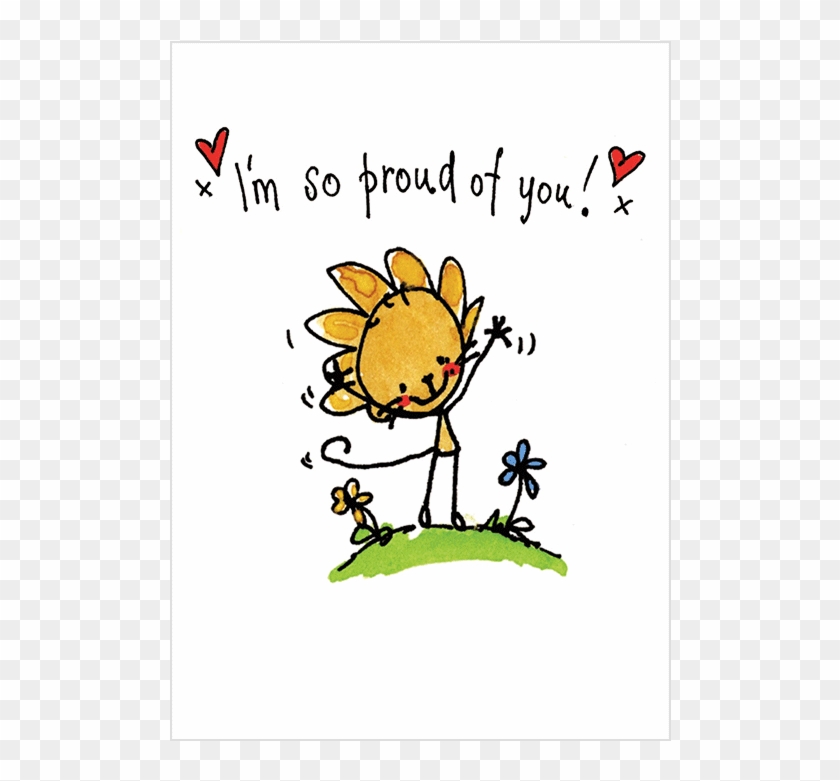 Event Banner, Thank You Notes, Banners, Greeting Cards, - Proud Of You Love Clipart