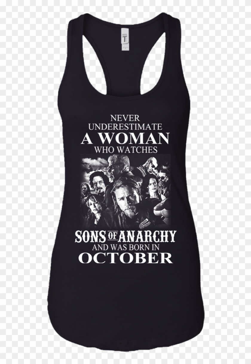 Never Underestimate A Woman Who Watches Sons Of Anarchy - Never Underestimate A Woman Who Listens To Bon Jovi Clipart