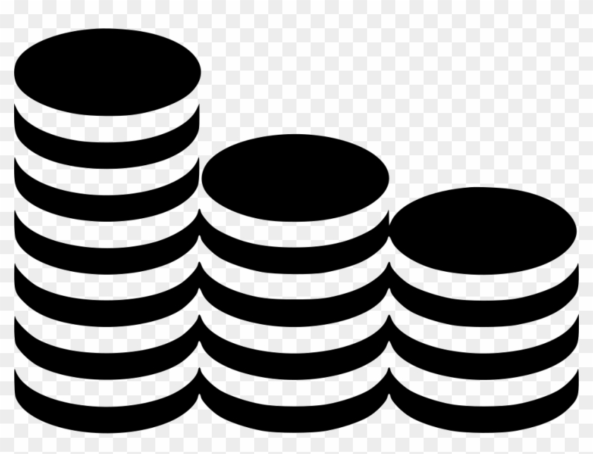 Coins Stack - - Coin Stack Icon Png Clipart #5548837