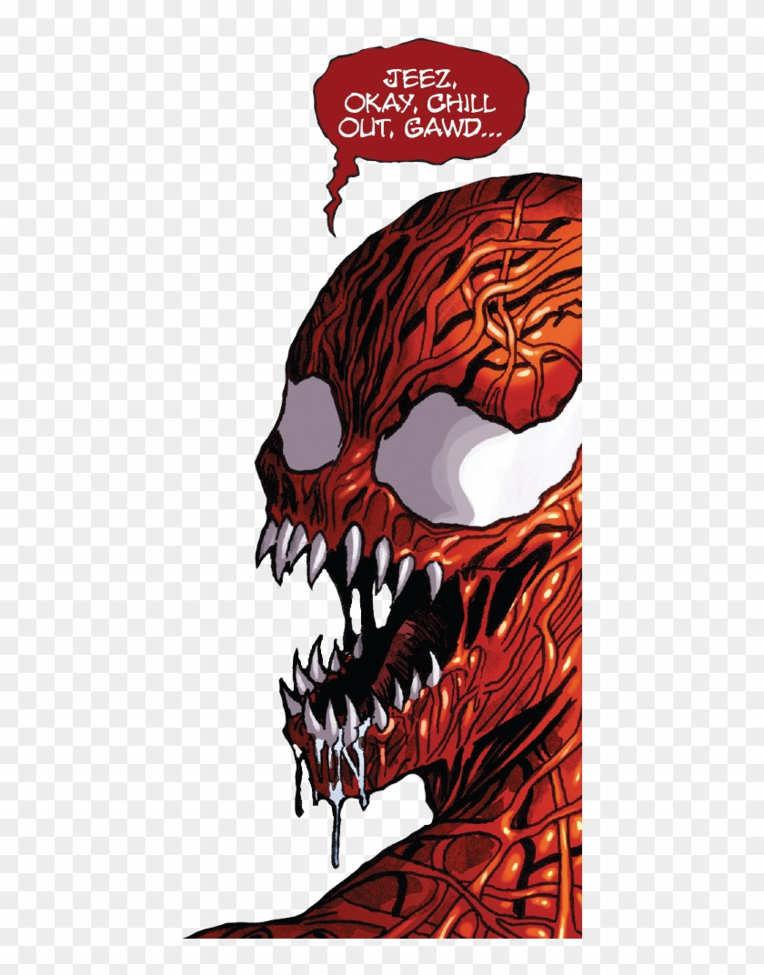 Jeez, Okay, Chill Out, Eawd Spider-man Fictional Character - Carnage Meme Clipart #5548838