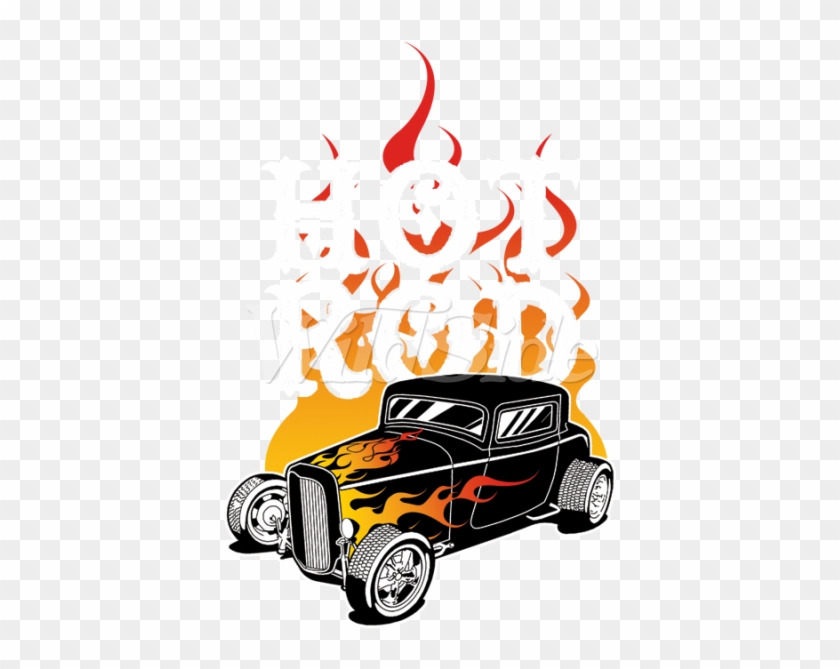 Transparent Flame Hot Rod - Hot Rod Logo Transparent Clipart