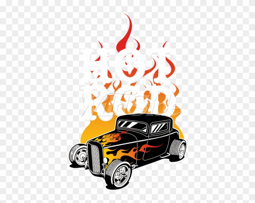 Transparent Flame Hot Rod - Hot Rod Logo Transparent Clipart #5548870