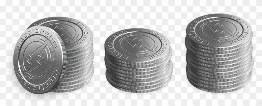 Long Stack 1 - Electroneum Coins Clipart