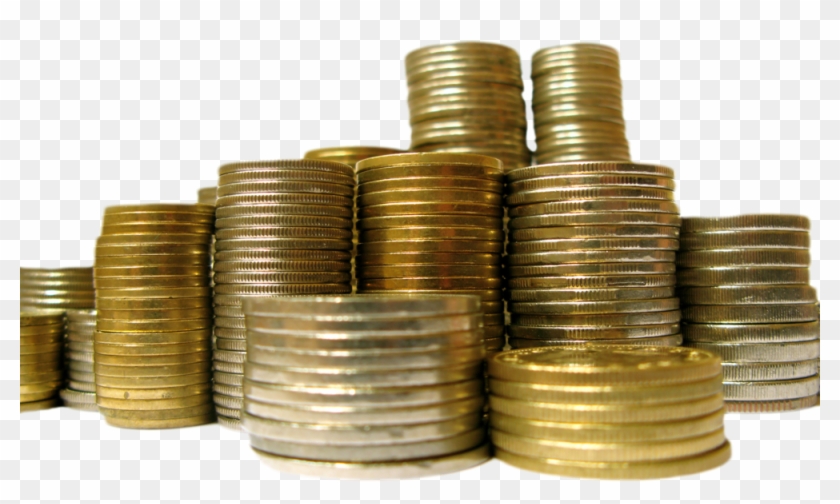 Share This Image - Stack Of Coins Transparent Clipart #5548943