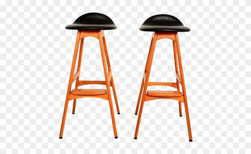 Viyet Designer Furniture Seating Erik Buck Danish Mid - Bar Stool Clipart