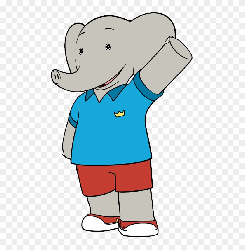 Babar And The Adventures Of Badou Clip Art Cartoon - Babar Png Transparent Png