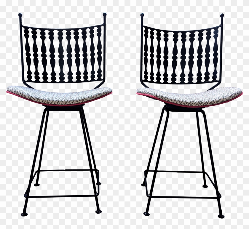 Hairpin Leg Stool Lovely Mid Century Arthur Umanoff - Bar Stool Clipart